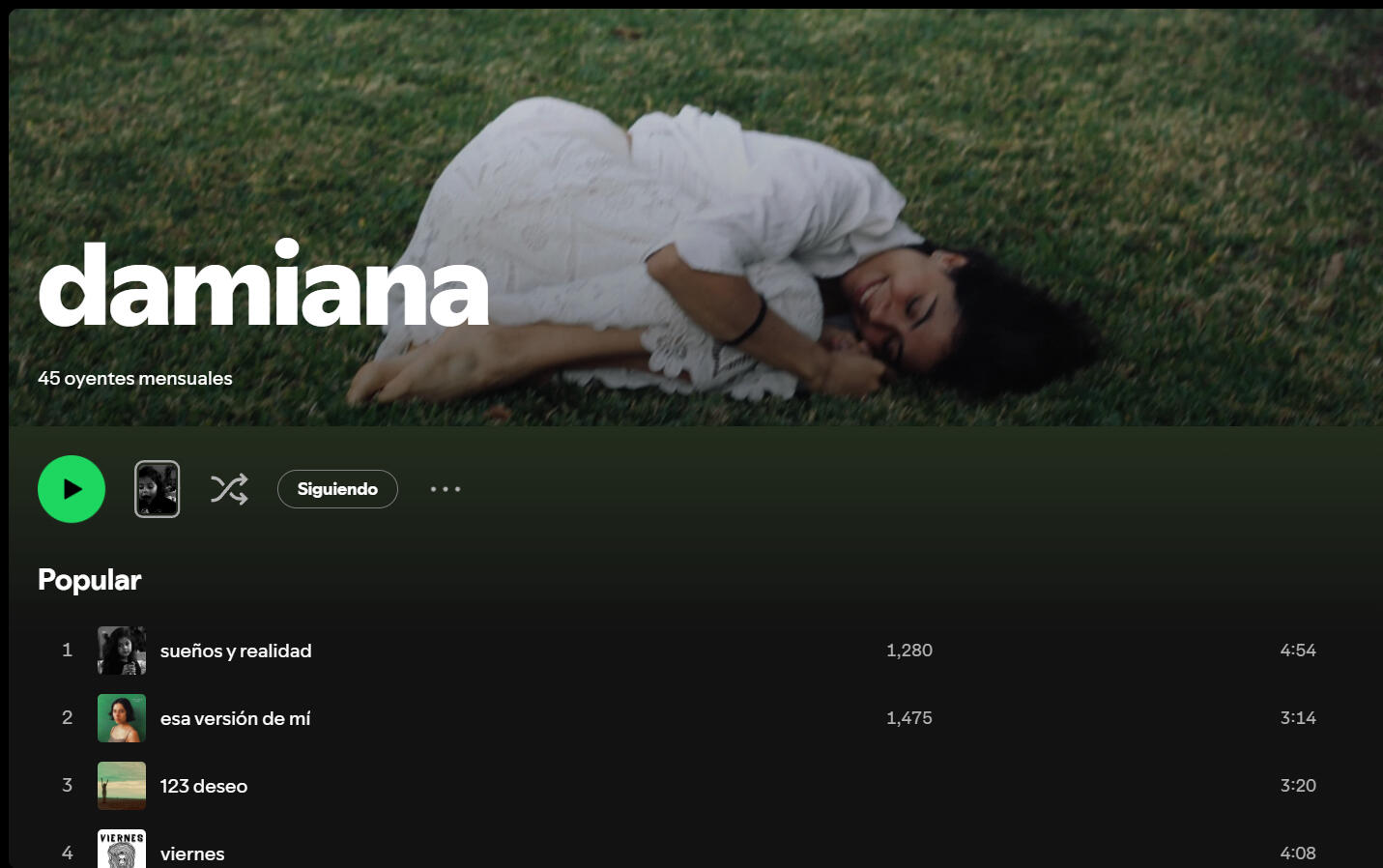 damiana - Productor
