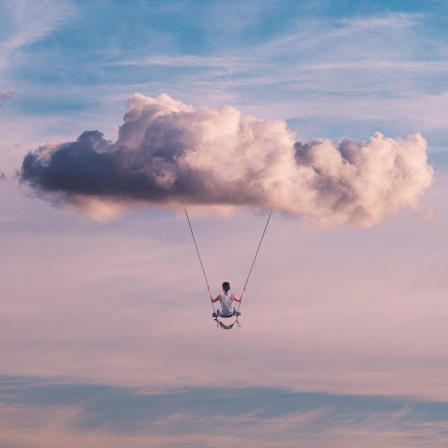 Portada single: purple nuages - daydream